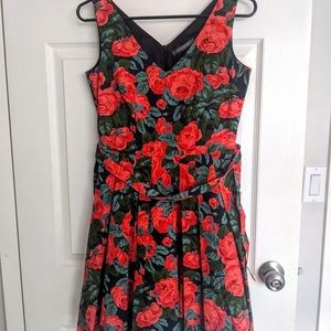 Floral Semi-formal Dress